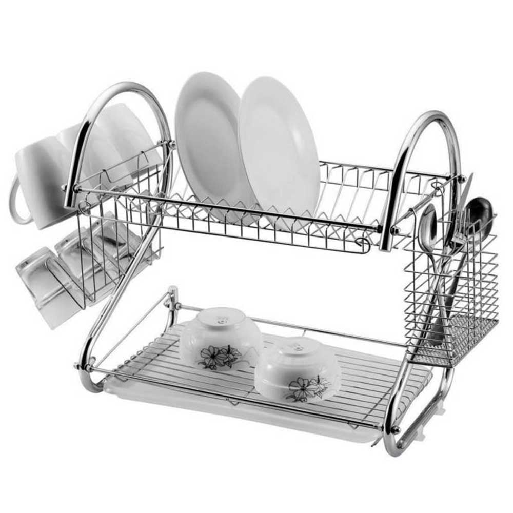 ESCURRIDOR DE PLATOS 2 PISOS - DE METAL - 3