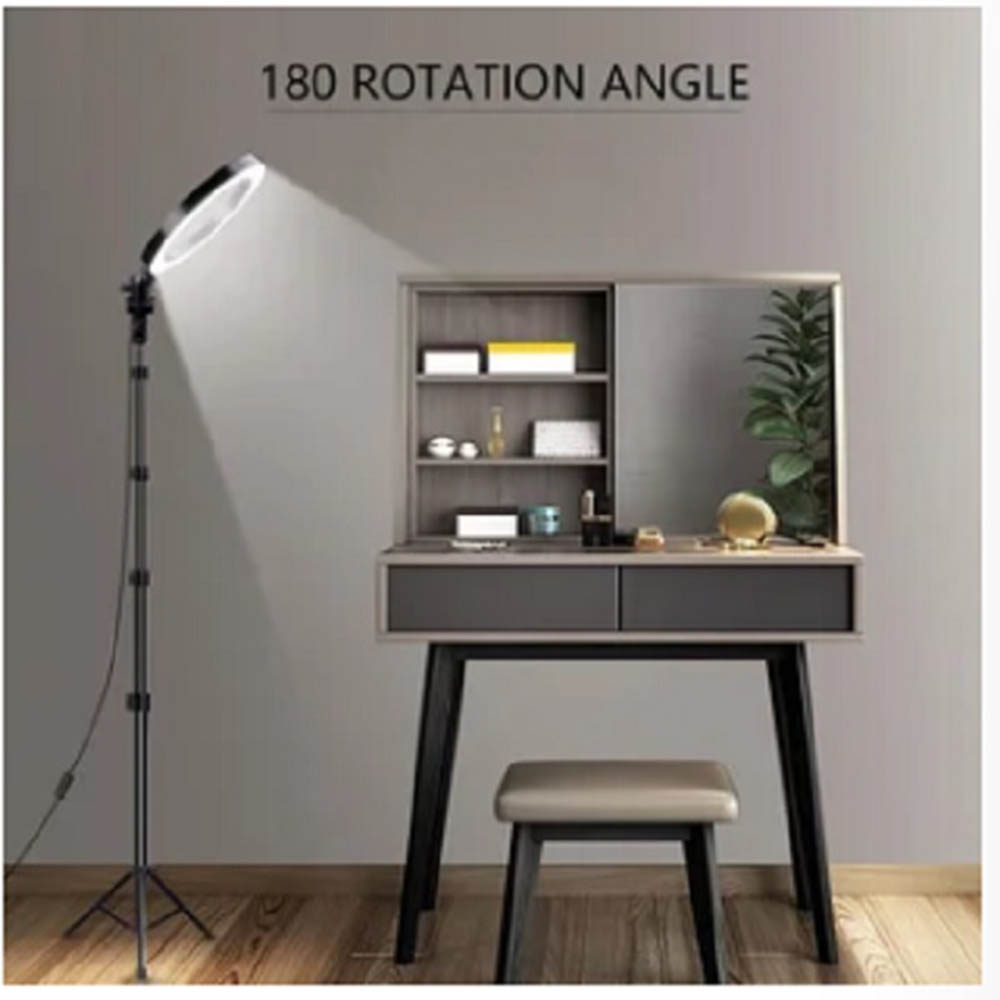 ARO ANILLO LUZ LED 26CMS CON TRIPODE - 2