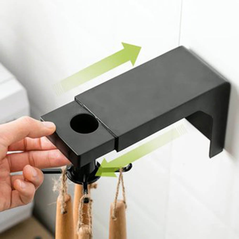 ORGANIZADOR DE COCINA GIRATORIO COLGADOR DE CUCHARONES, UTENSILIOS - 3