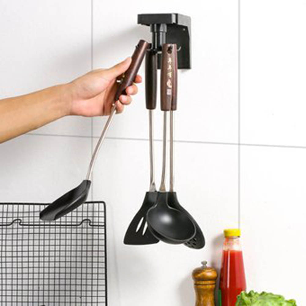 ORGANIZADOR DE COCINA GIRATORIO COLGADOR DE CUCHARONES, UTENSILIOS - 5
