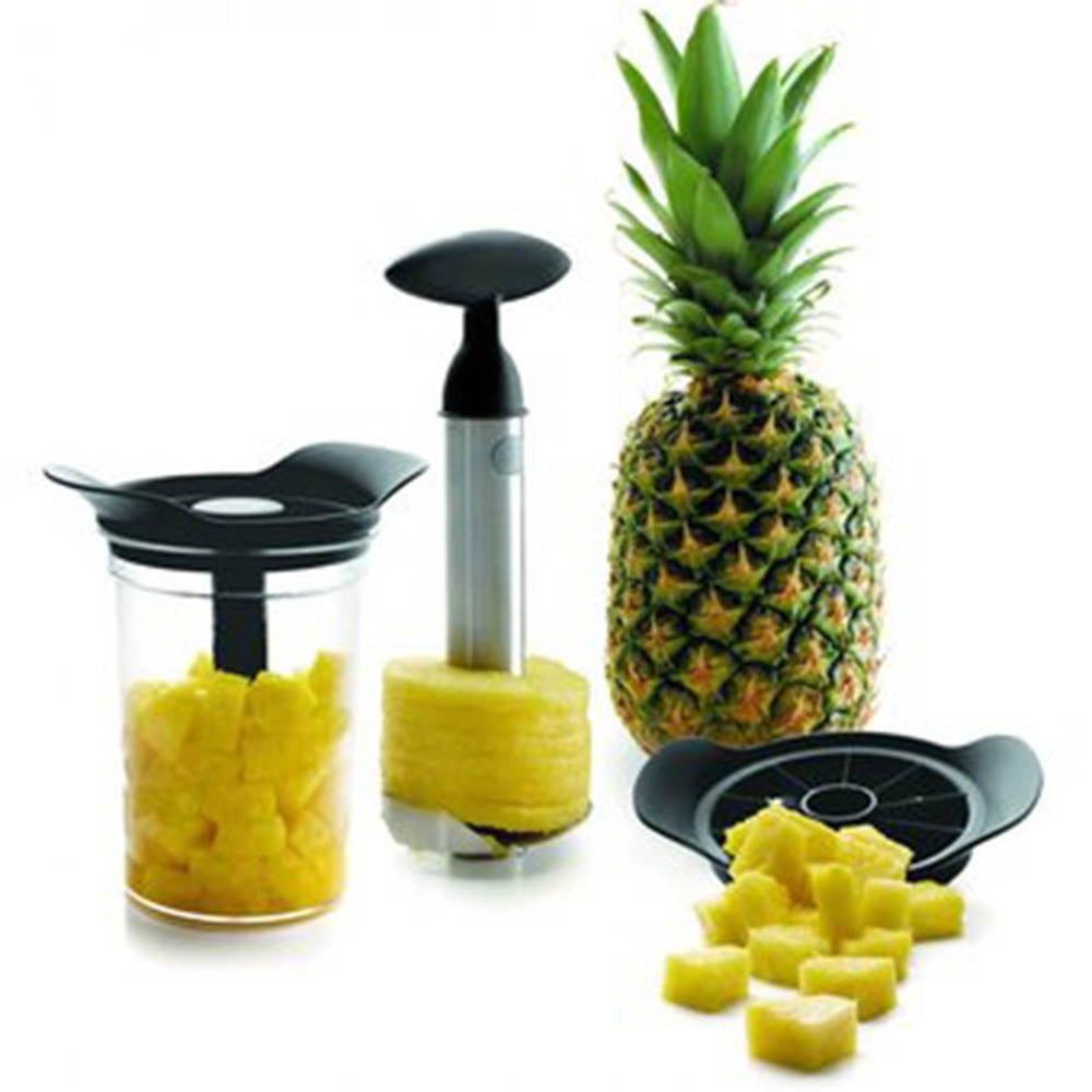 PELADOR DE PIÑA - CORTADOR DE FRUTA - ACERO INOXIDABLE - 4