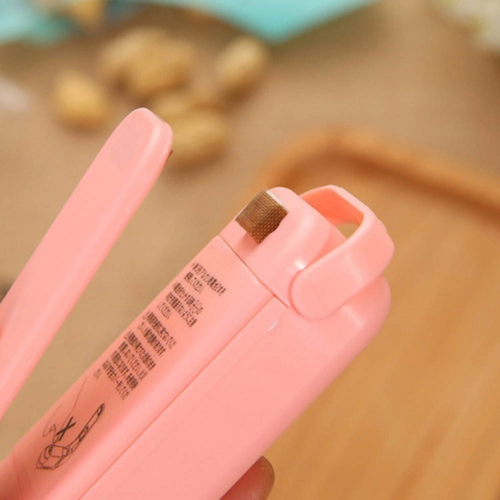 SELLADOR DE BOLSA PORTÁTIL IMANTADA MINI MÁQUINA - ROSADO - 3