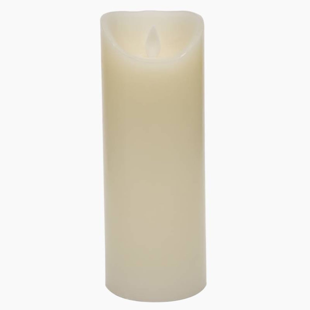 VELA LED MITAD –CREMA - 2