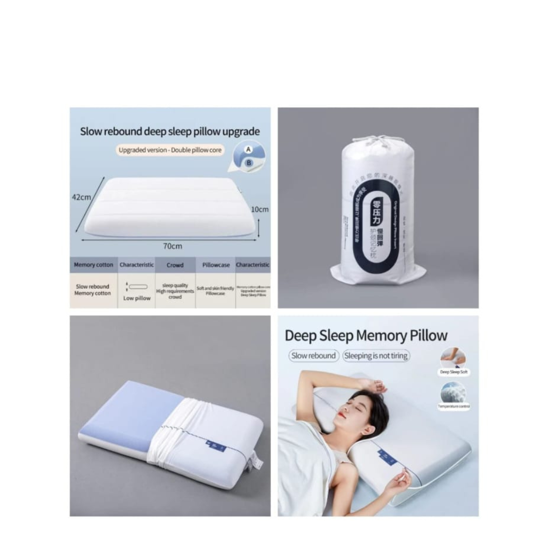 ALMOHADA ESPUMA VISCOELÁSTICA ORTOPÉDICA KING - 1