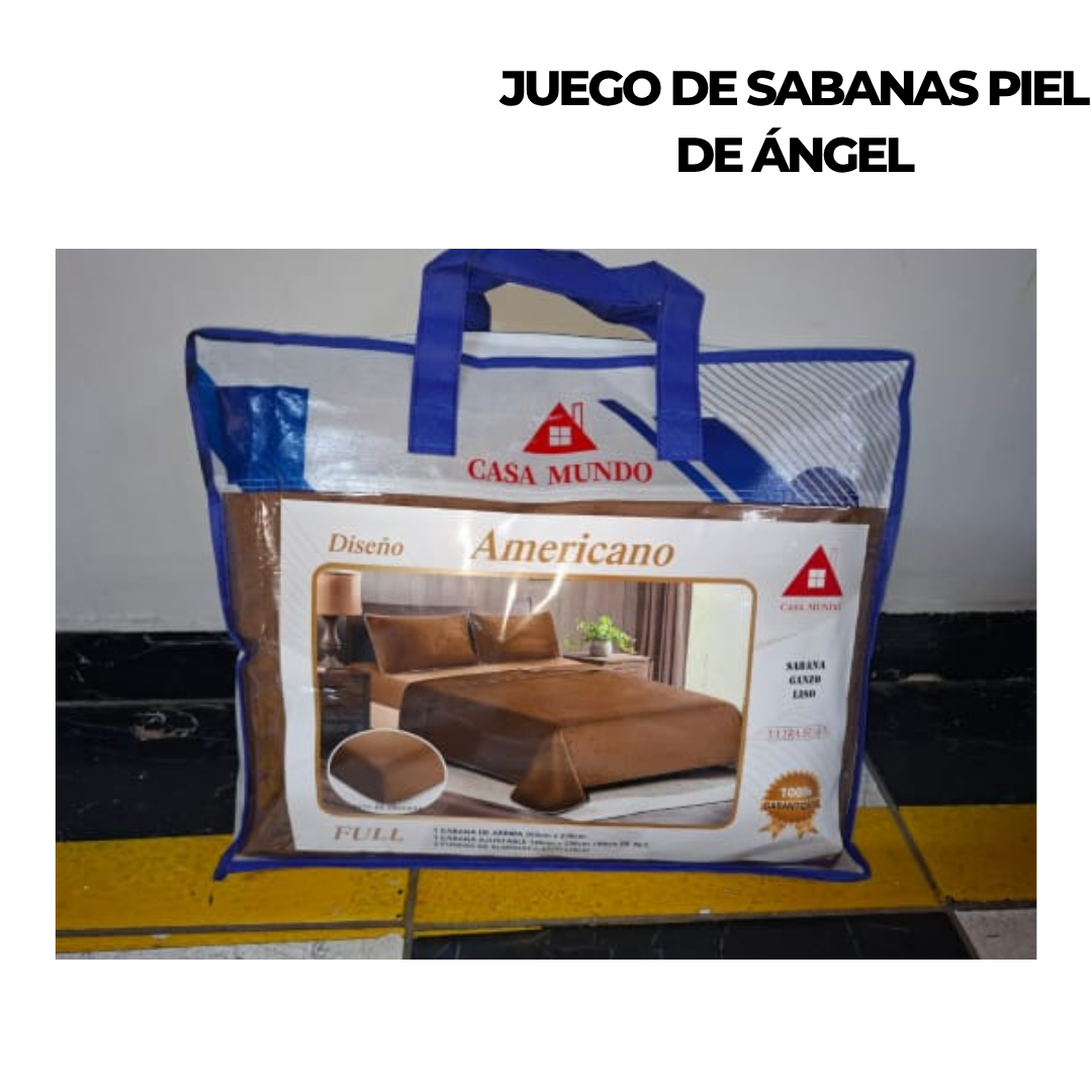 JUEGO DE SÁBANAS CASAMUNDO 2 PLZ - 1