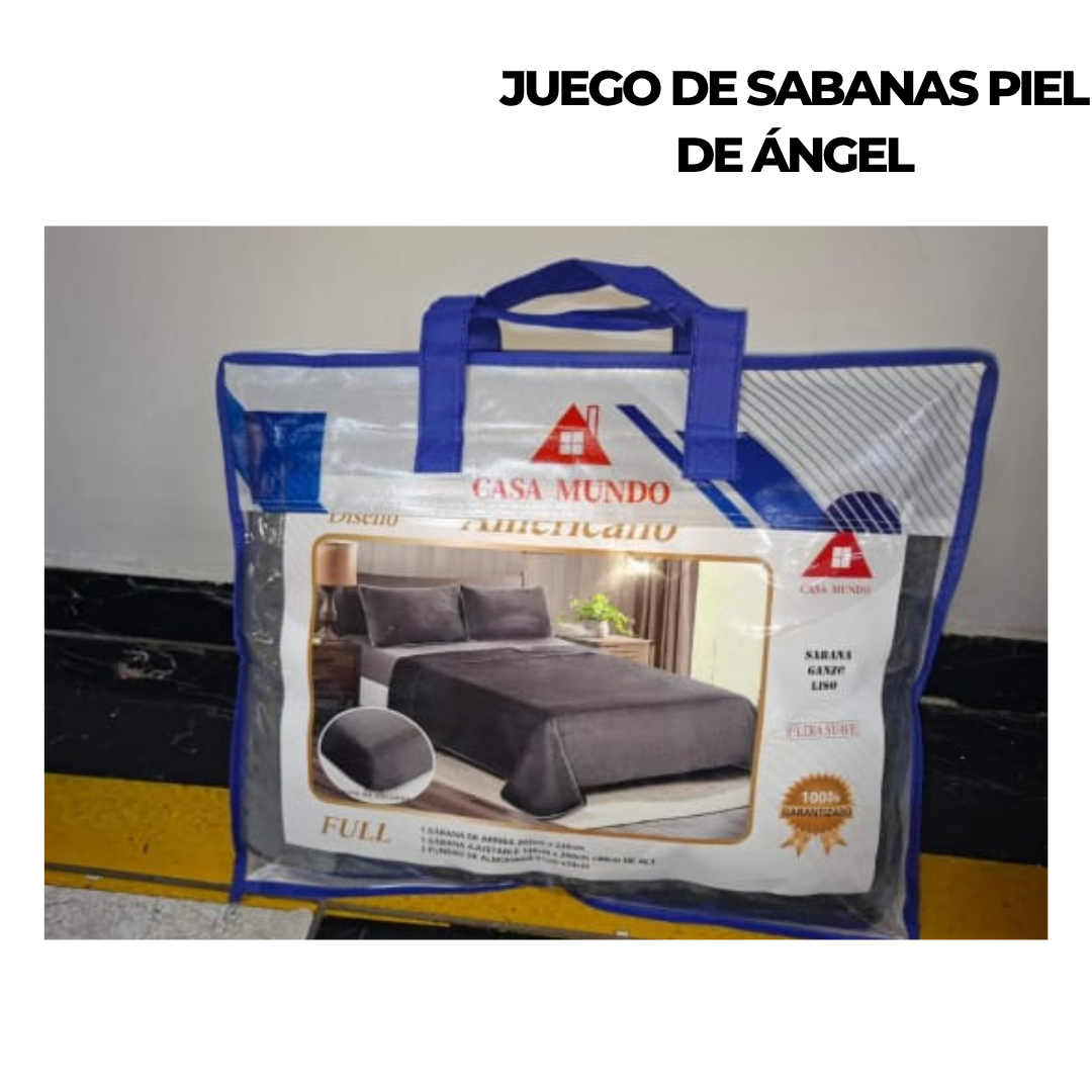 JUEGO DE SÁBANAS CASAMUNDO 2 PLZ - 1