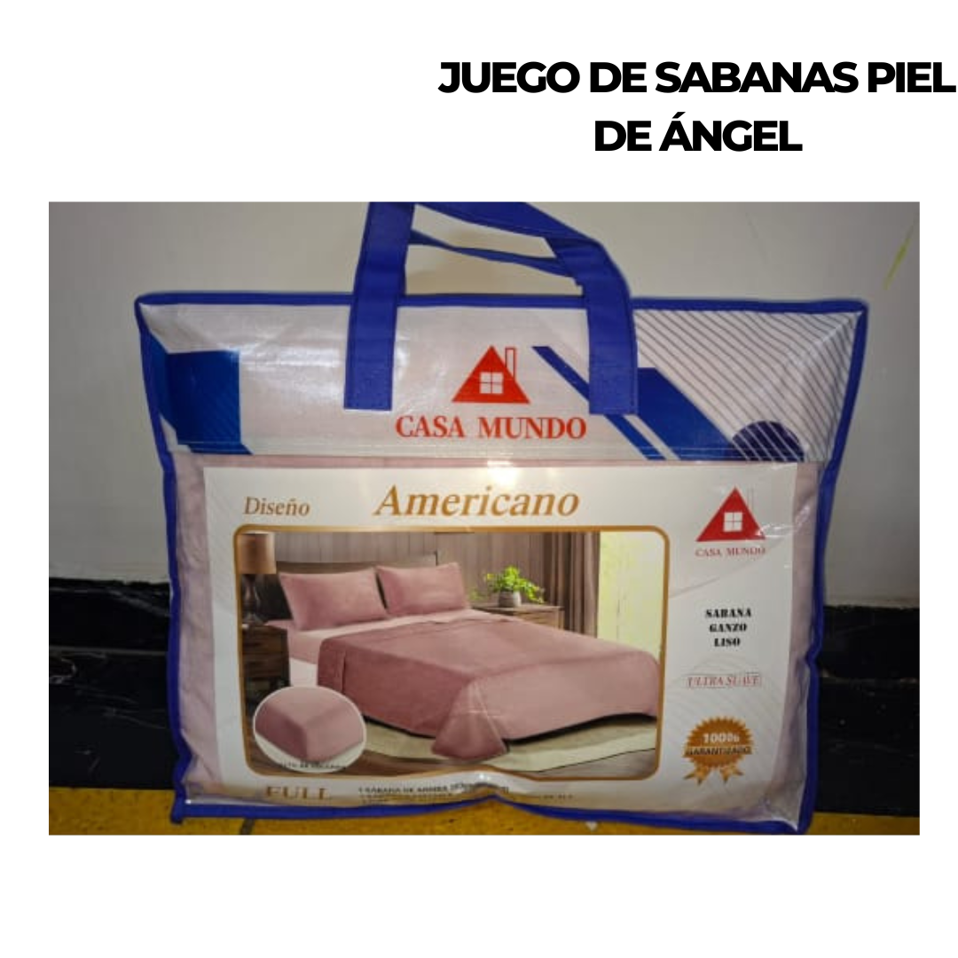 JUEGO DE SÁBANAS CASAMUNDO 2 PLZ - 1