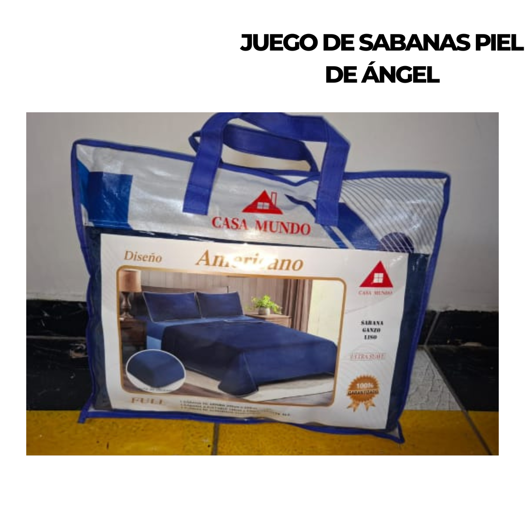JUEGO DE SÁBANAS CASAMUNDO 2 PLZ - 1