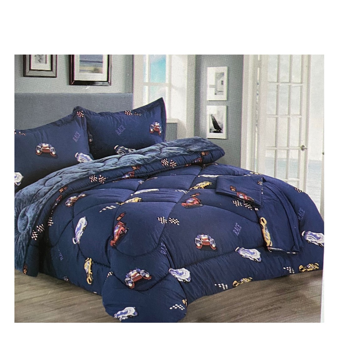 EDREDÓN TELA CON PIEL DE ÁNGEL KIDS 5 PIEZAS 2PLZ - 1