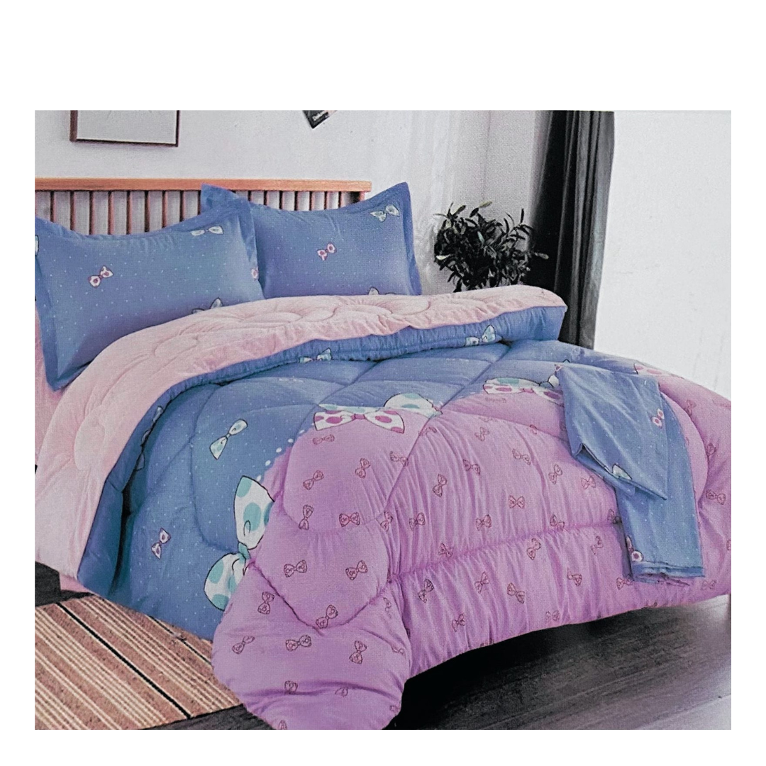 EDREDÓN TELA CON PIEL DE ÁNGEL KIDS 5 PIEZAS 2PLZ - 1