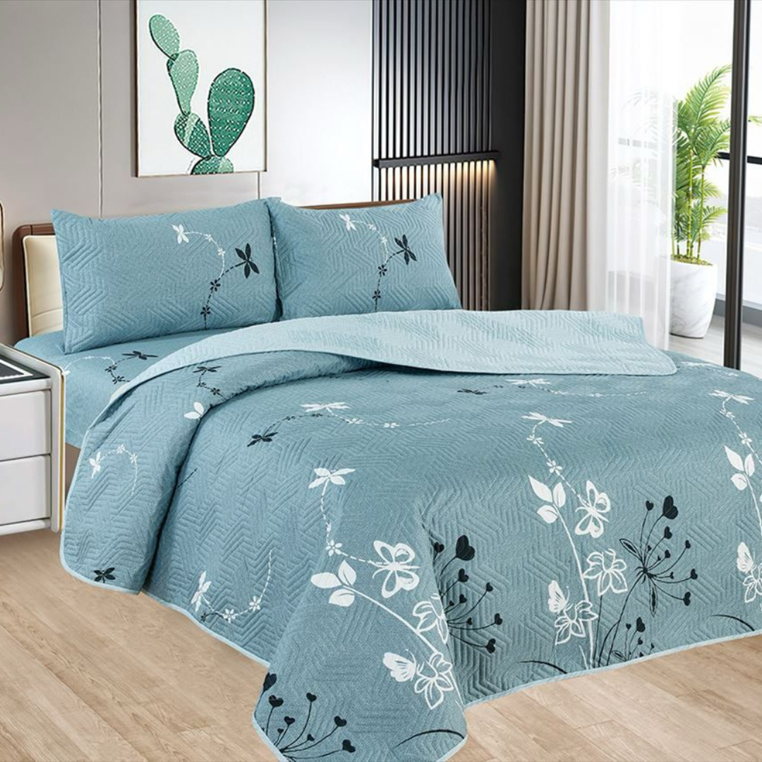CUBRECAMA CON DISEÑO CASATEX QUEEN - 1