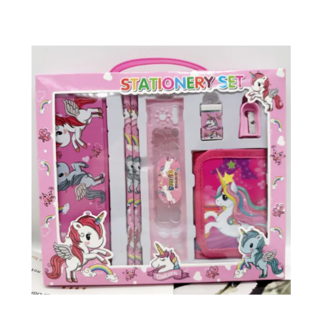 SET ESCOLAR PREMIUM UNICORNIO - 1