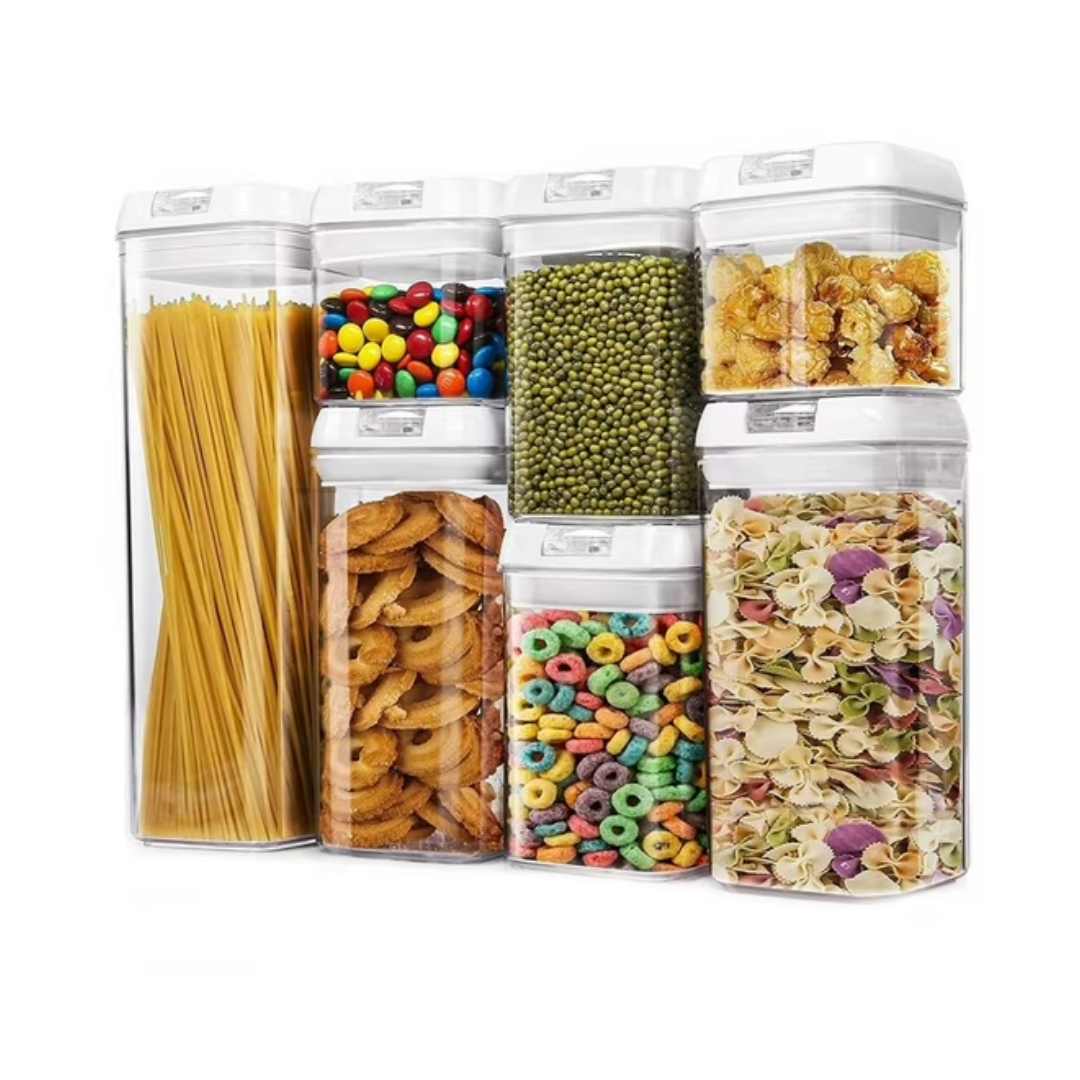 SET DE 7 CONTENEDORES DE ALIMENTO - 3