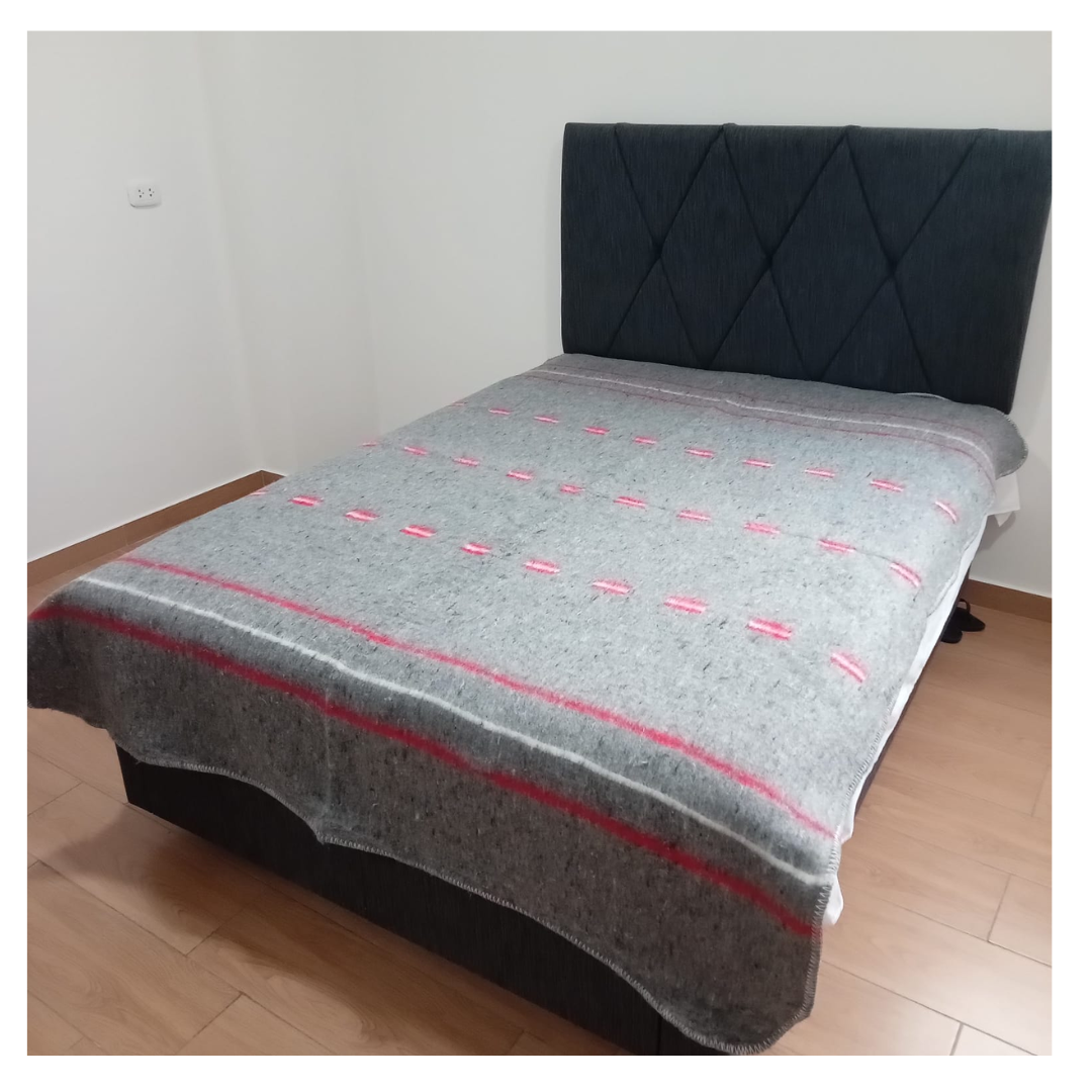 FRAZADA BANDERITAS PARA EL FRIO - 1