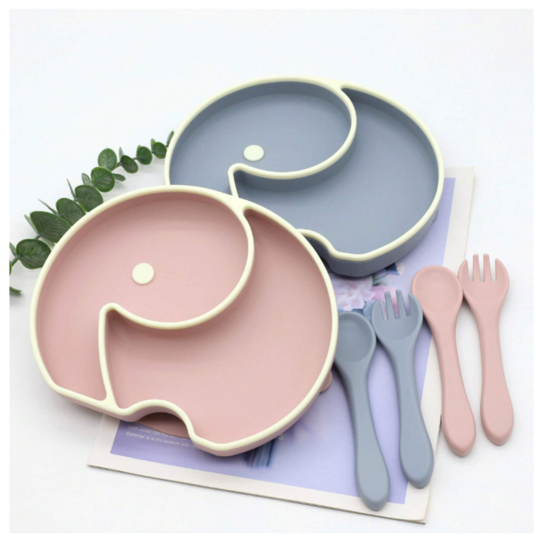 SET DE ALIMENTACION EN FORMA DE ELEFANTE - 1
