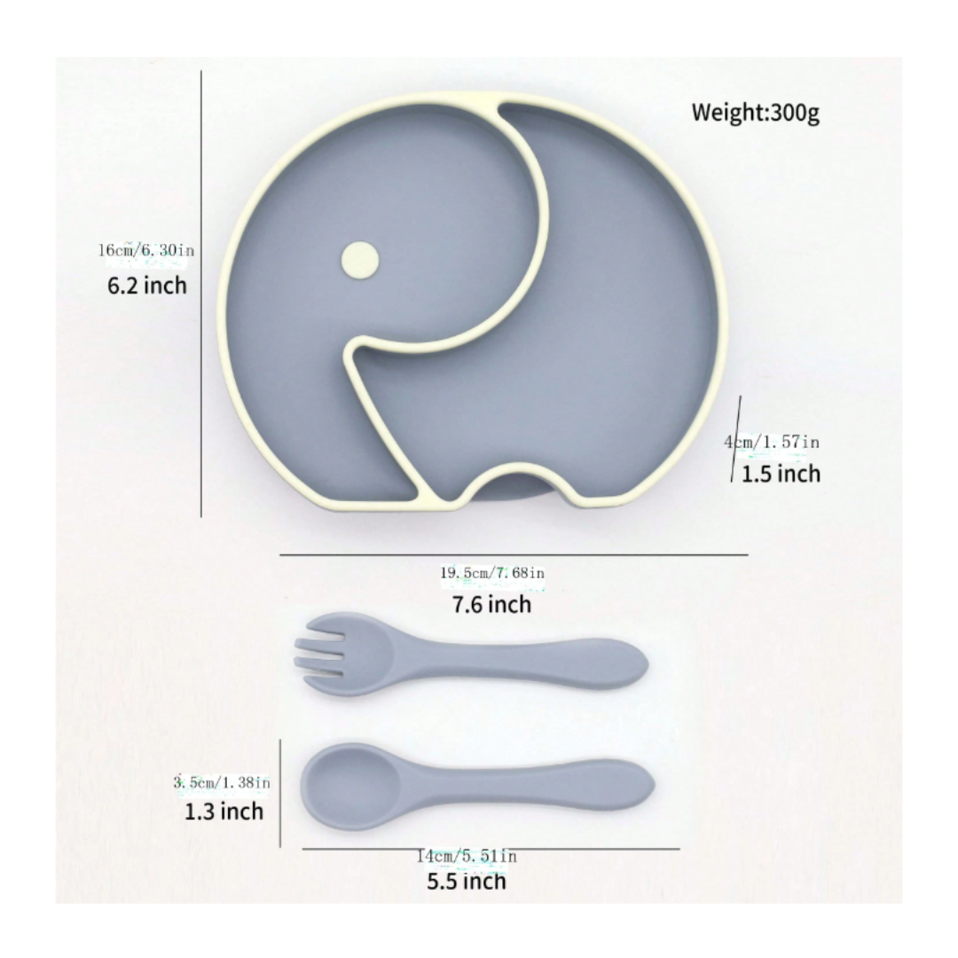 SET DE ALIMENTACION EN FORMA DE ELEFANTE - 3