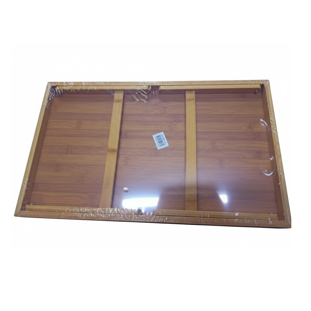 MESA PLEGABLE DE MADERA DE BAMBÚ - 2