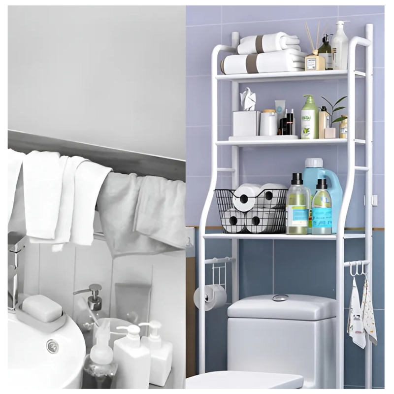 RACK ORGANIZADOR DE BAÑO 3 NIVELES - 2