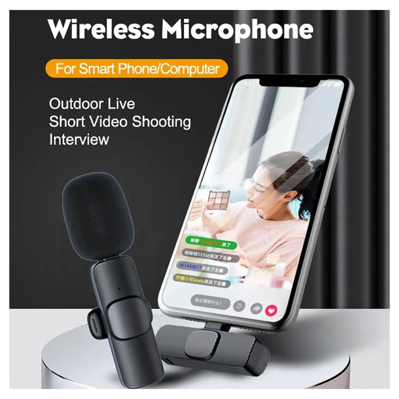MICROFONO INALAMBRICO K8 - 2