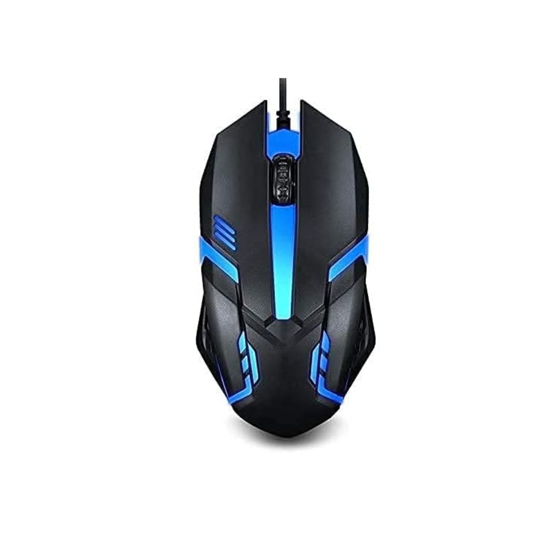 MOUSE GAMER CON LUCES RGB - 1