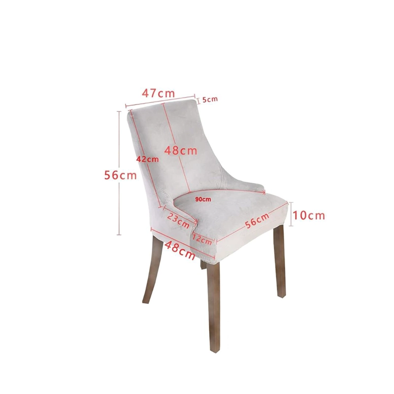 FUNDA DE SILLA ROMA TERCIOPELO - 3
