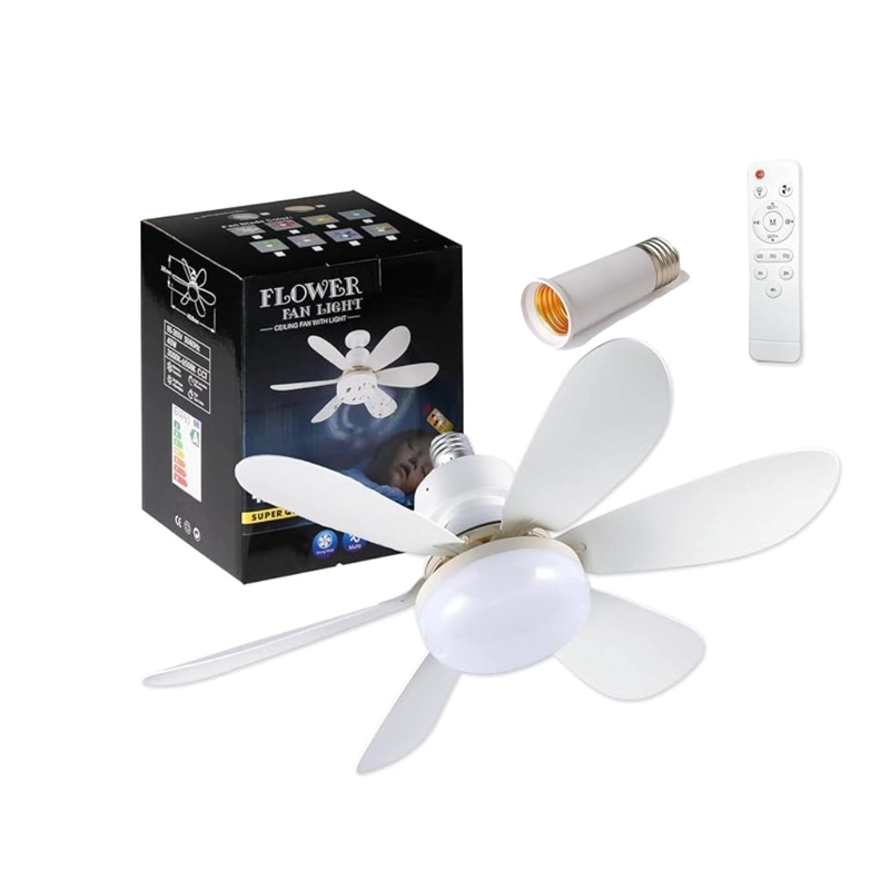 FOCO VENTILADOR CON CONTROL REMOTO - 1