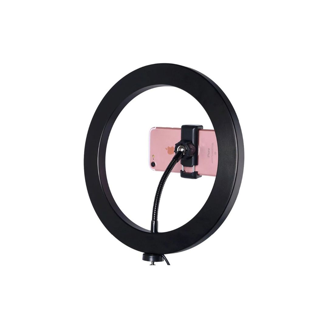ARO LUZ LED 26CM RGB COLORES + TRIPODE 2.10 METROS KIT - 4
