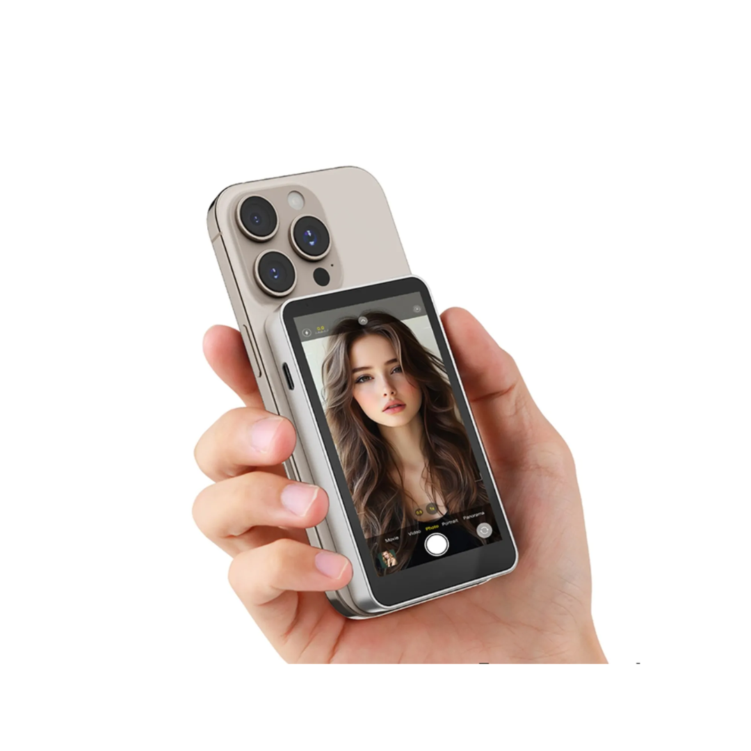 PANTALLA SELFIE MAGNÉTICA PARA CELULAR VLOGLIVES - 2