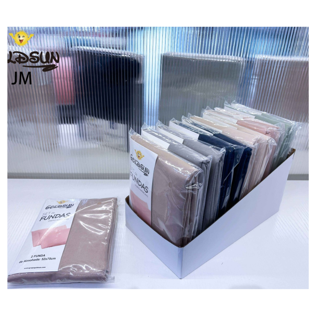 PAR DE FUNDA DE ALMOHADA GOLDSUN - 1