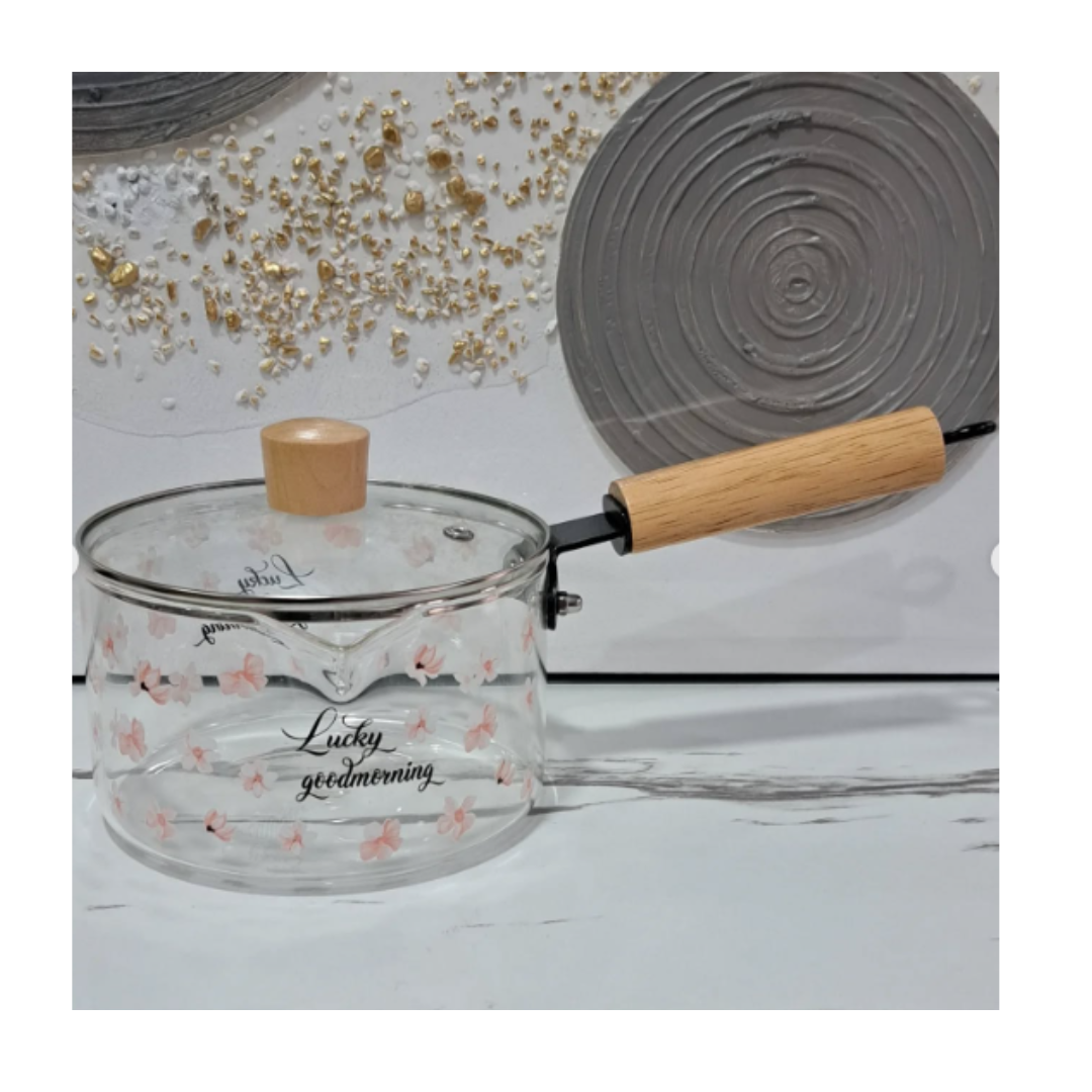 OLLA DE BOROSOLICATO CON UNA ASA - 2