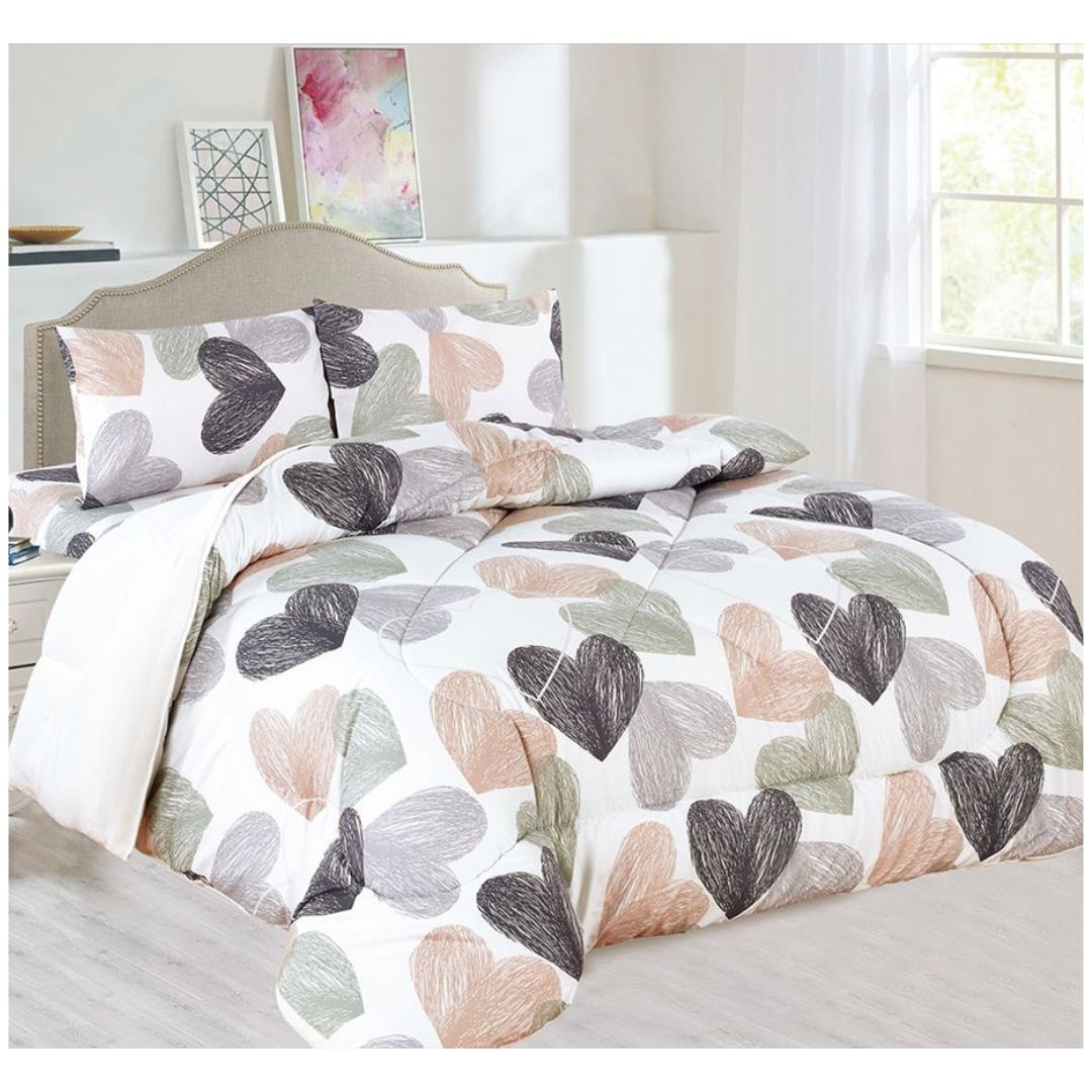 EDREDÓN CASATEX CON CARNERO 5 PIEZAS EN QUEEN SIZE - 1