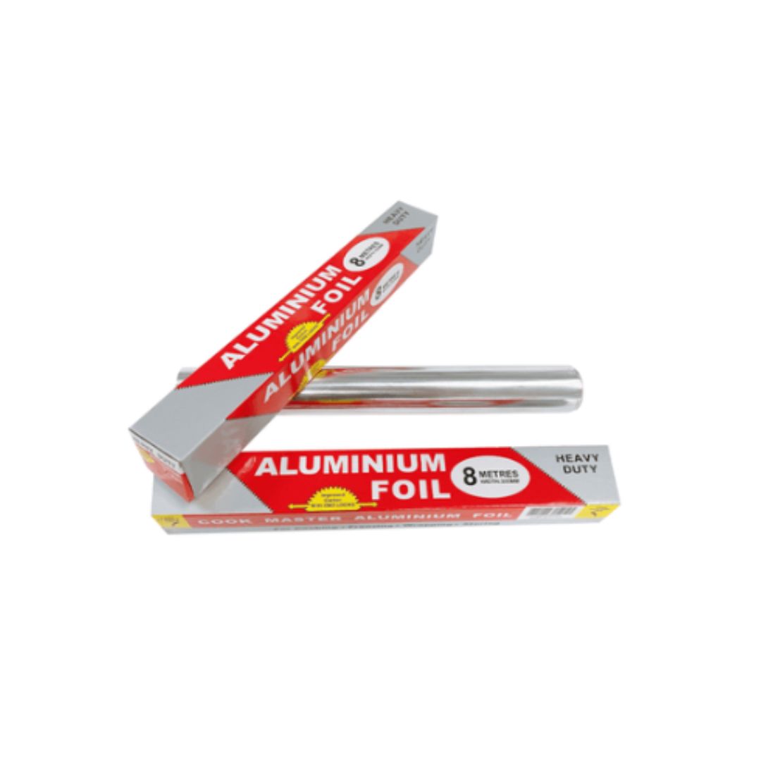 PAPEL ALUMINIO PARA COCINA DE 8M X 30 CM - 1