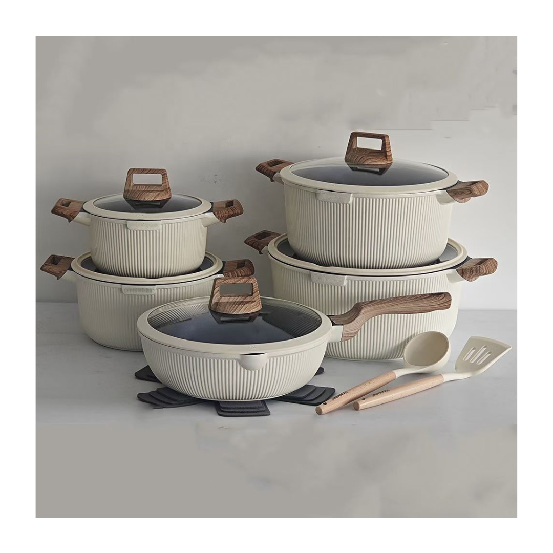 JUEGO DE UTENSILIOS DE COCINA SERIE DE 21 PIEZAS - 1