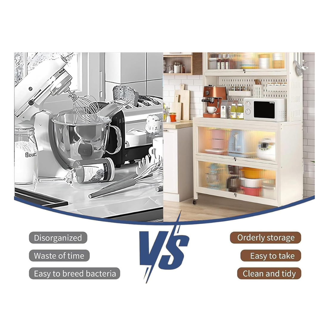 ESTANTE DE ALMACENAMIENTO DE COCINA - 2