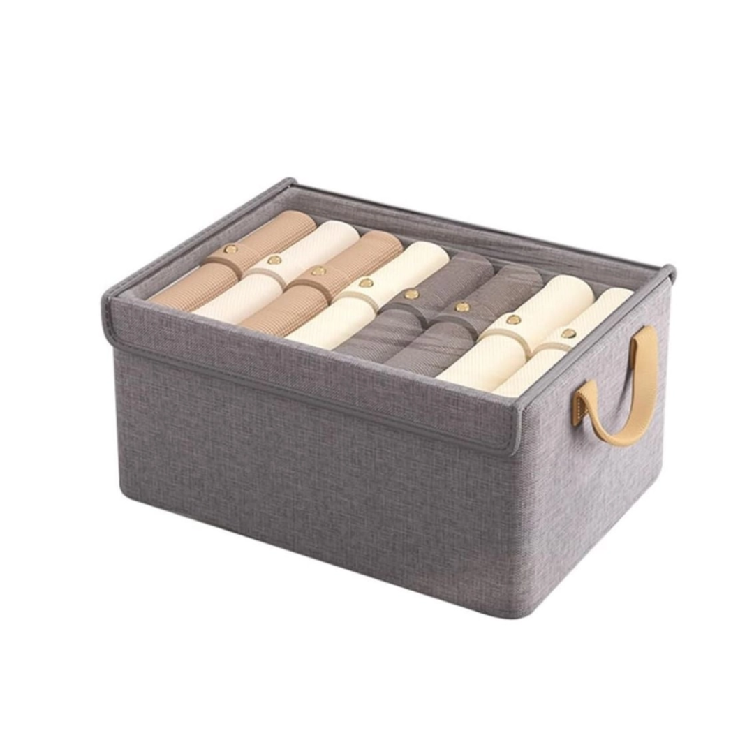 ORGANIZADOR DE ROPA CON TAPA - 1