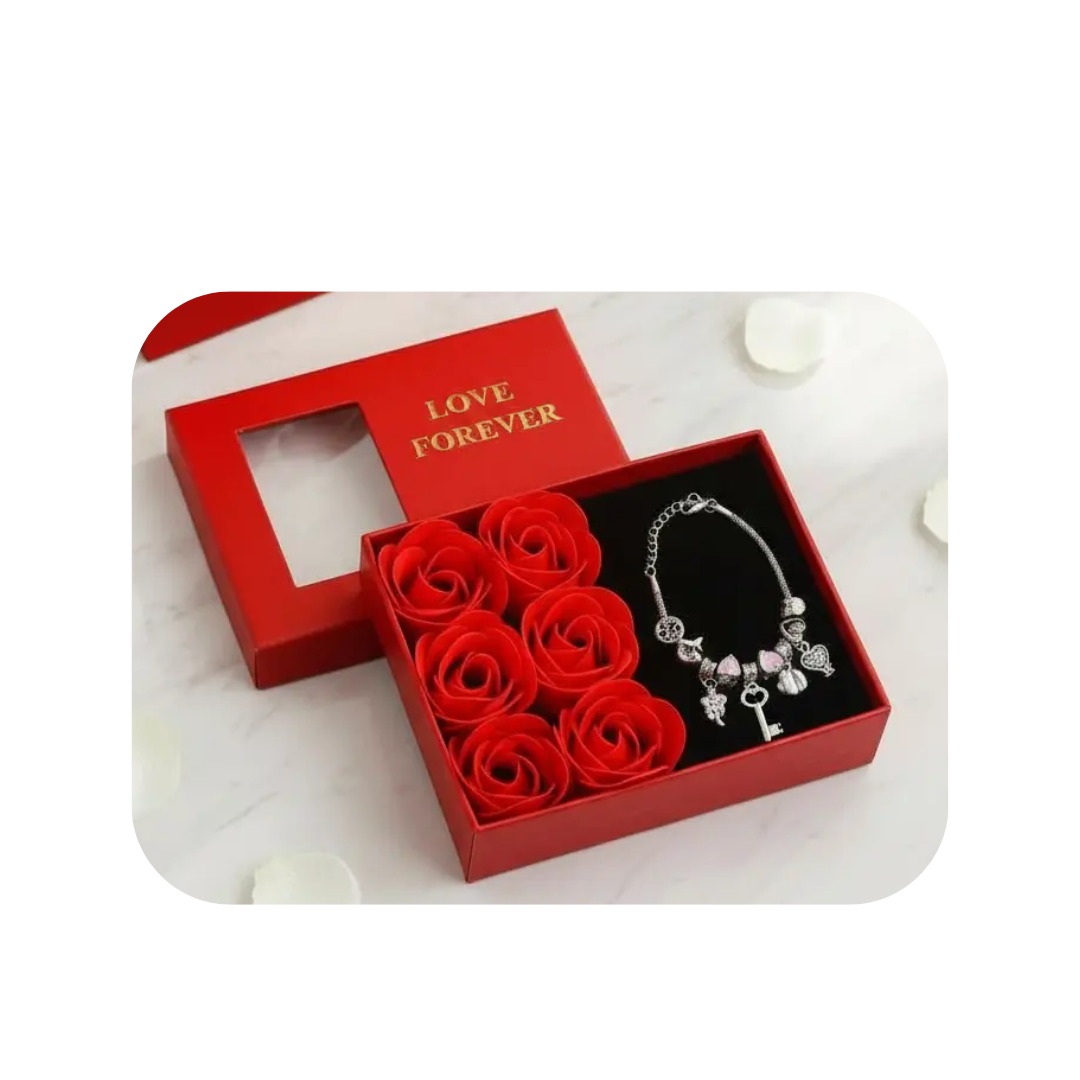 SET DE ROSAS CON PULSERA - 1