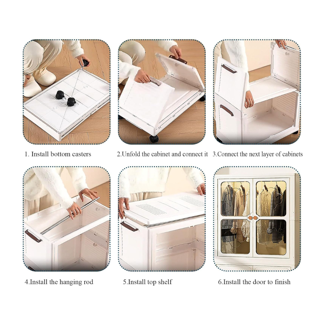 ORGANIZADOR DE ROPA PLEGABLE - 3