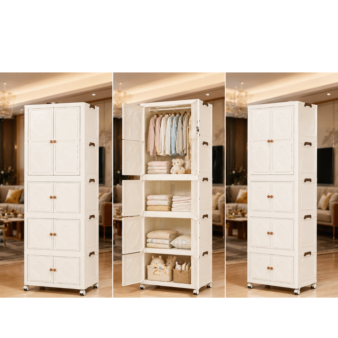 ROPERO PLEGABLE DE 4 NIVELES - 1