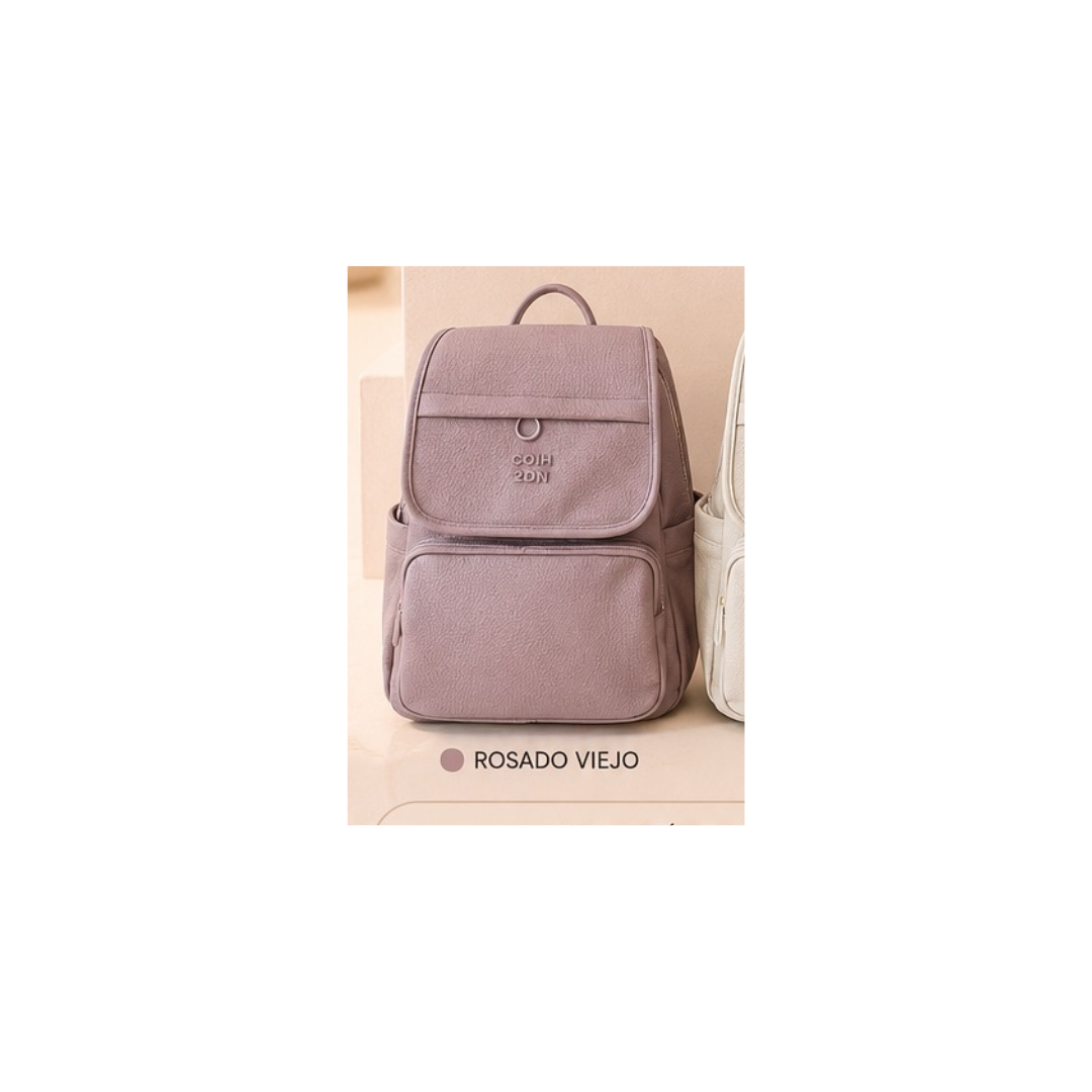 MOCHILA CON SOLAPA PARA MUJER - 4