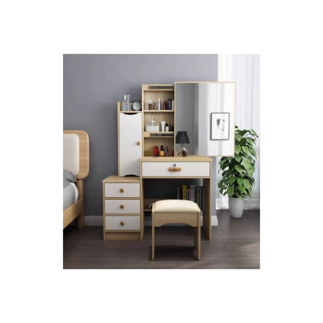TOCADOR CON ESTILO DE MADERA - 1