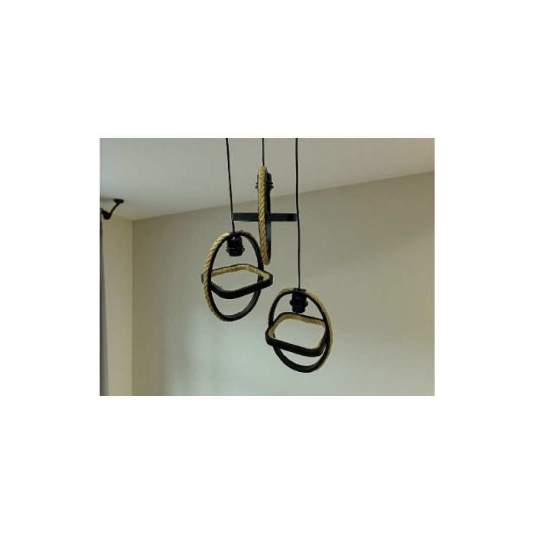 LINTERNA DE 3 AROS COLGANTES - 1