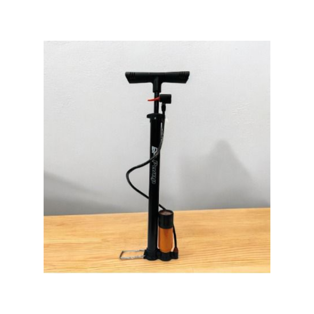 INFLADOR DE MANO DE TUBO DE ACERO DE ALUMINIO - 2