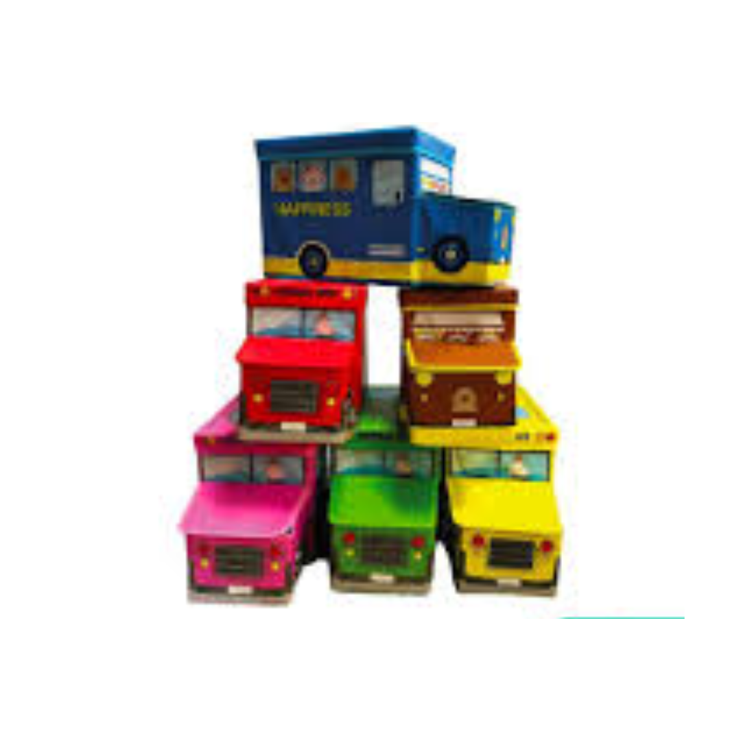 CAJA ORGANIZADORA AUTOBÙS PARA JUGUETES - 1