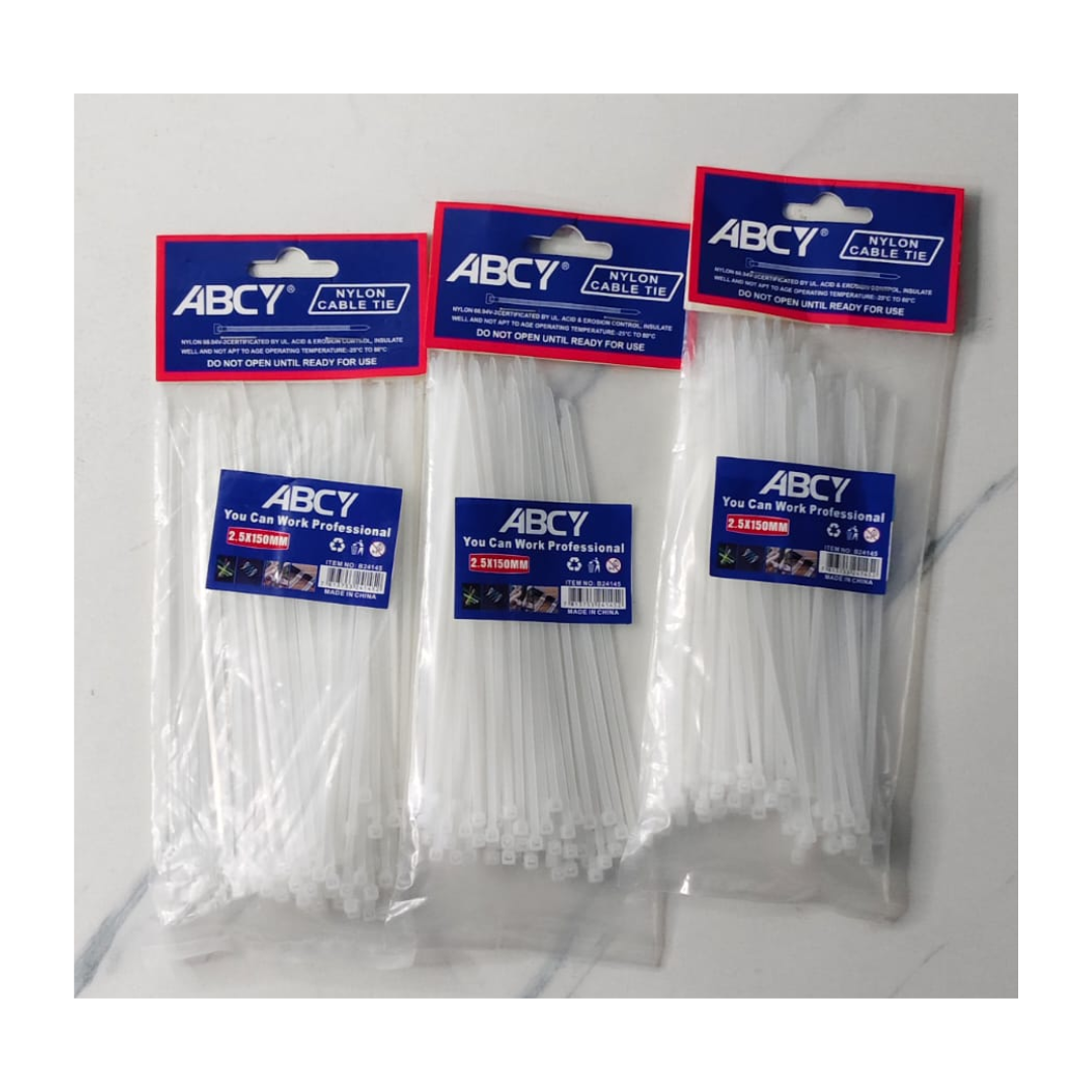 PACK DE 3 CINTILLOS DE NYLON DE 15 CM - 1