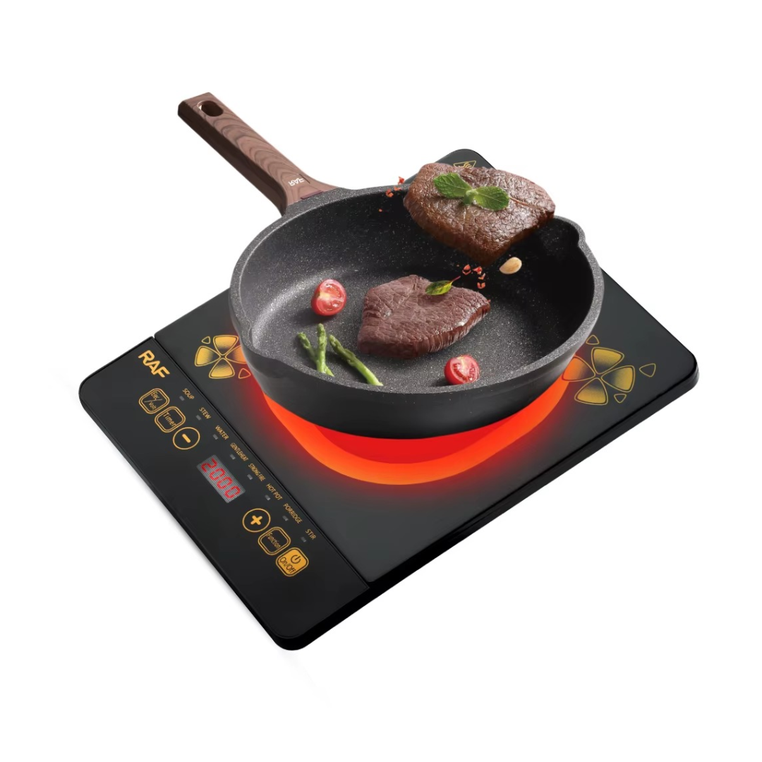 COCINA DE INDUCCIÓN CON 2000W DE POTENCIA Y COCCIÓN INTELIGENTE - 1