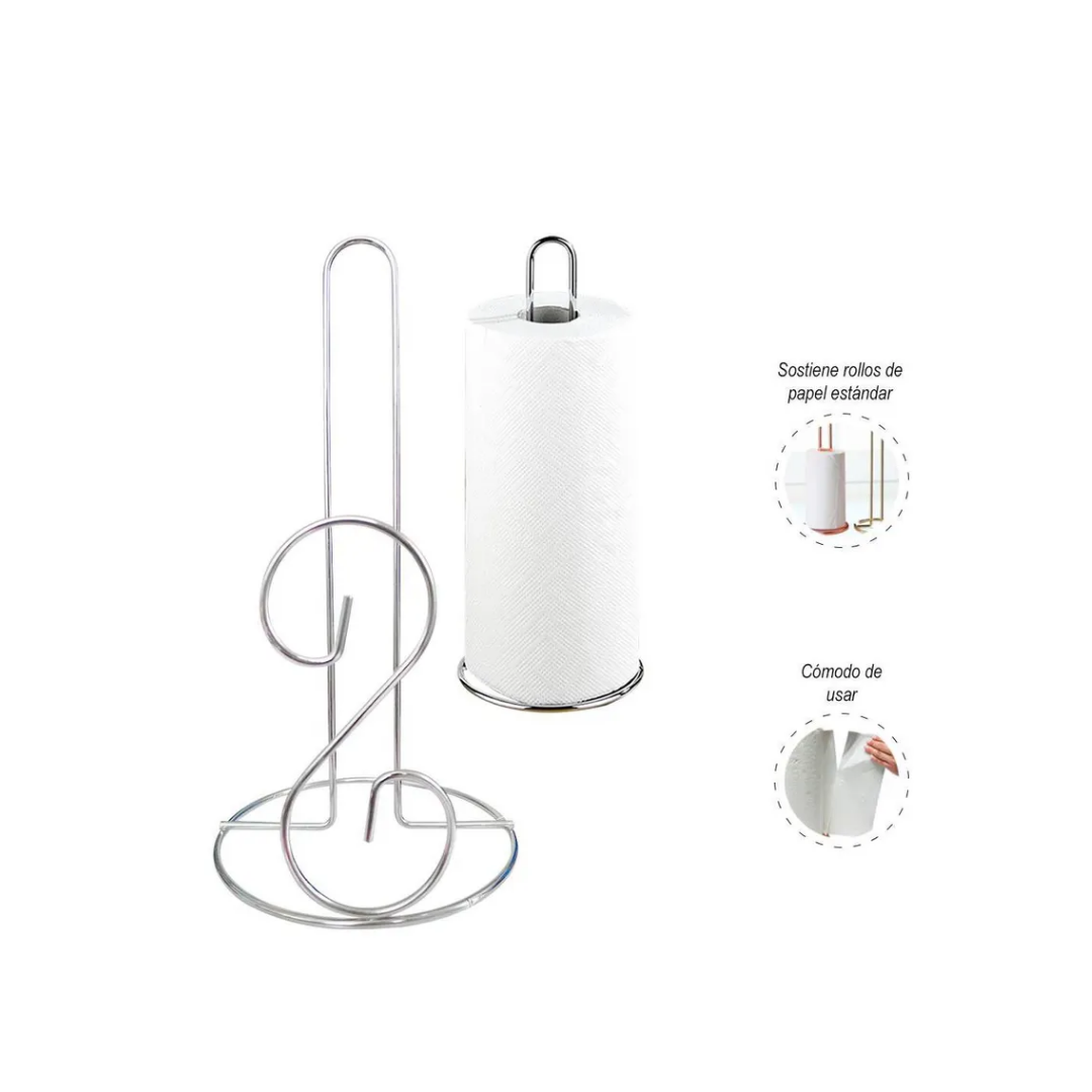 PACK DE 3 PORTAPAPELES COMPACTO PARA COCINA - 1