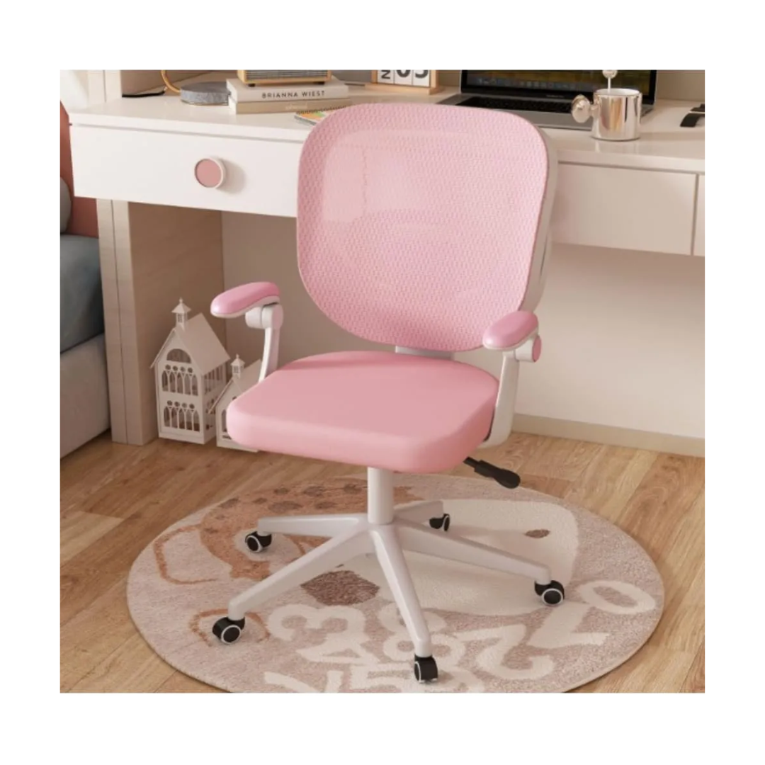 SILLA ERGONÒMICA DE OFICINA ROSA - 1