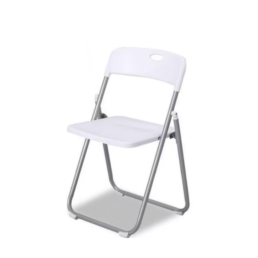 SILLA PLEGABLE PORTÀTIL BLANCA - 1