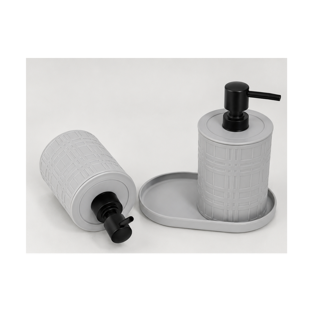 SET DE 2 DISPENSADORES PARA JABÓN DE BAÑO - 3
