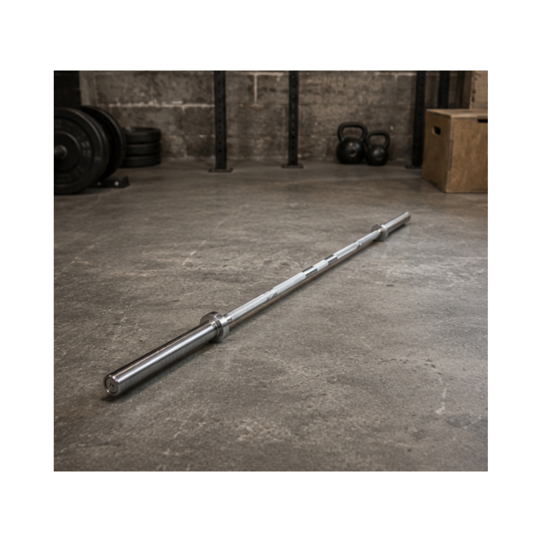 BARRA RECTA OLIMPICA PARA PESAS DE 180CM - 3